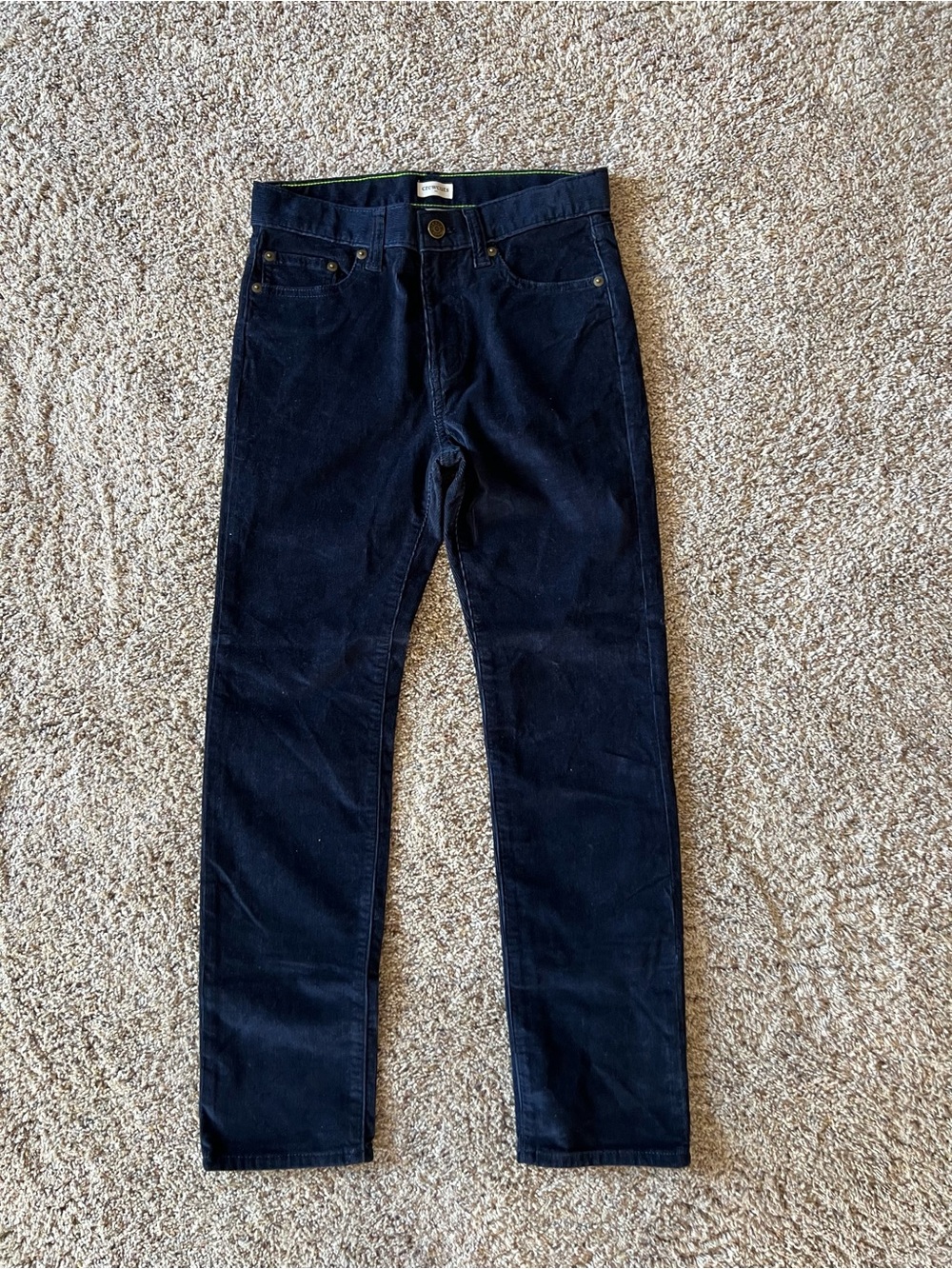 Navy blue Crewcuts Corduroy Jeans NWT